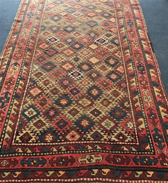 A Persian Malayer rug 320 x 160cm